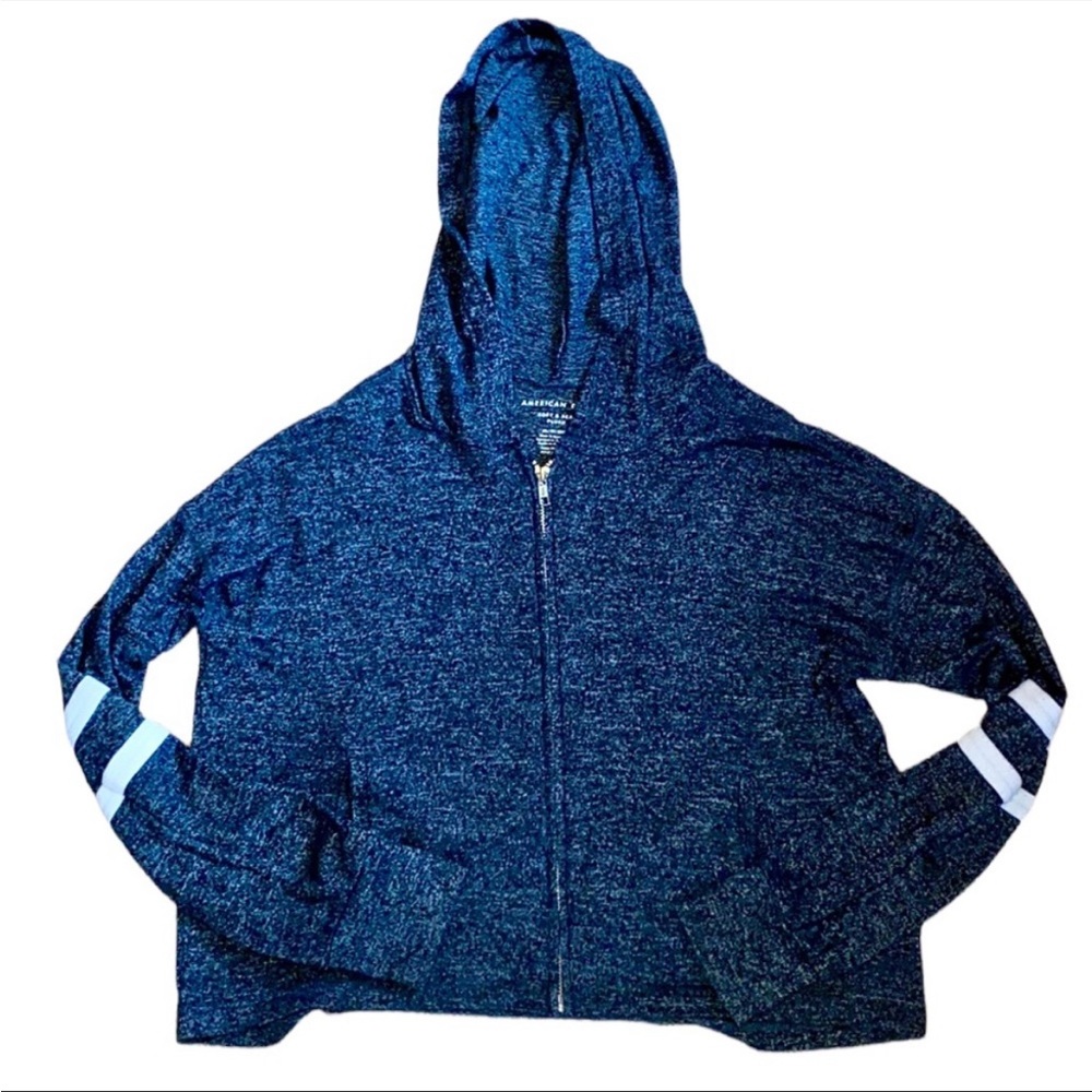 American Eagle Zip front hoodie sweater xs